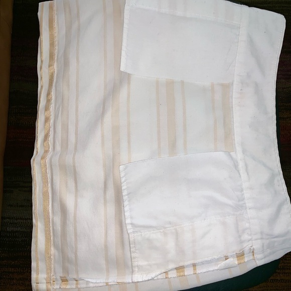Jcrew white and gold skirt size 0 - Picture 5 of 5